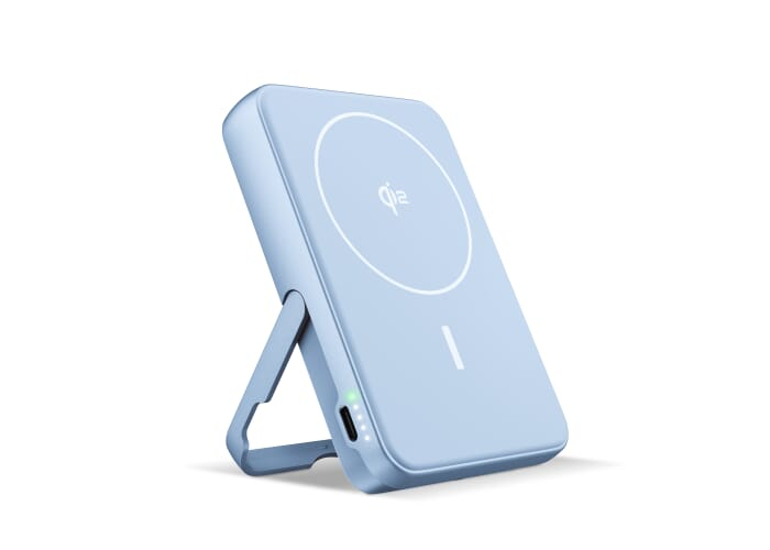 Powerbank MagSafe 10 000 mAh publicitaire Fresh ’n Rebel Bleu clair